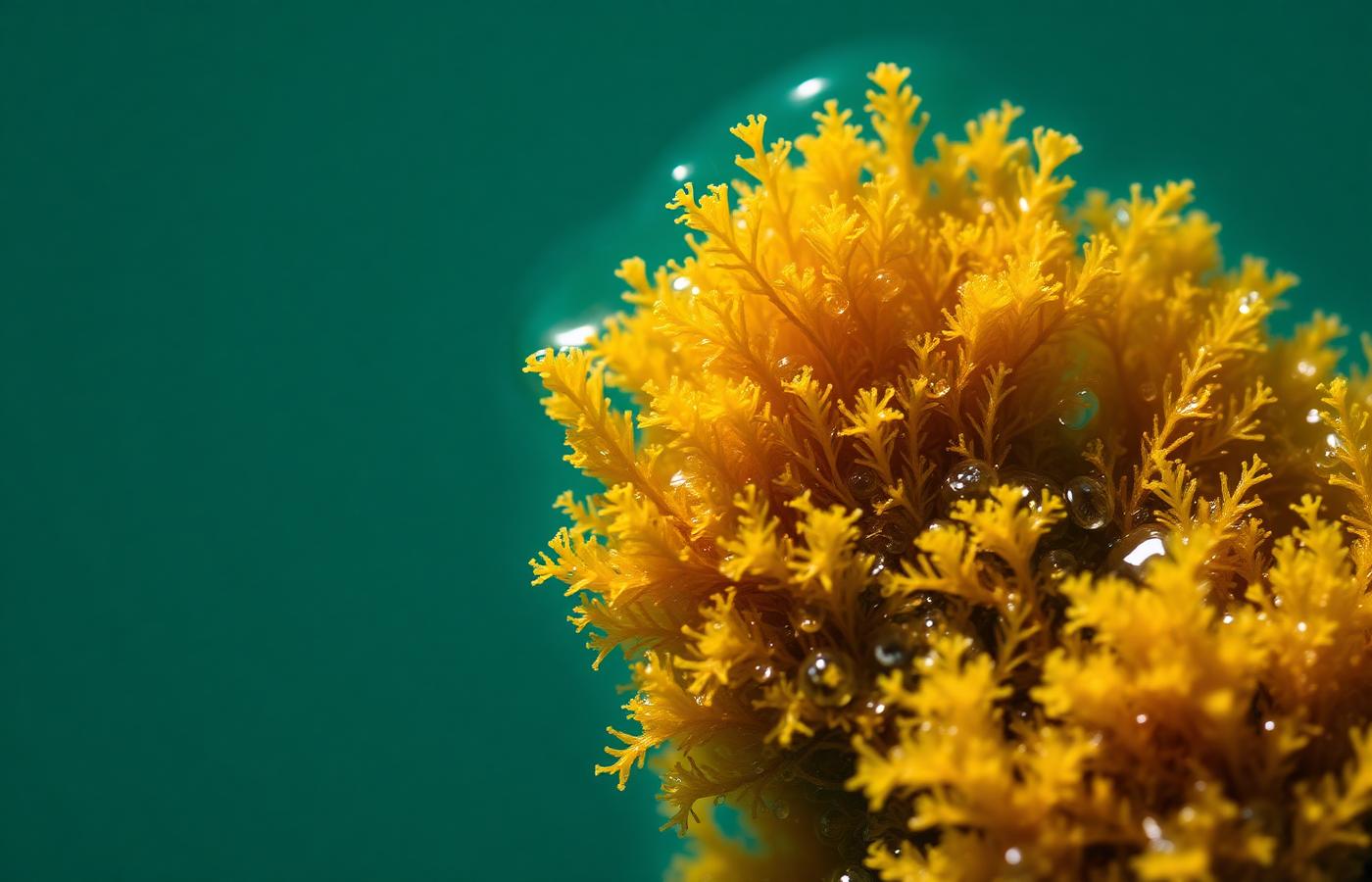 Golden sea moss